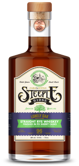Steeple Ridge Finished In Pedro Ximenez Sherry Casks Straight Rye Whiskey